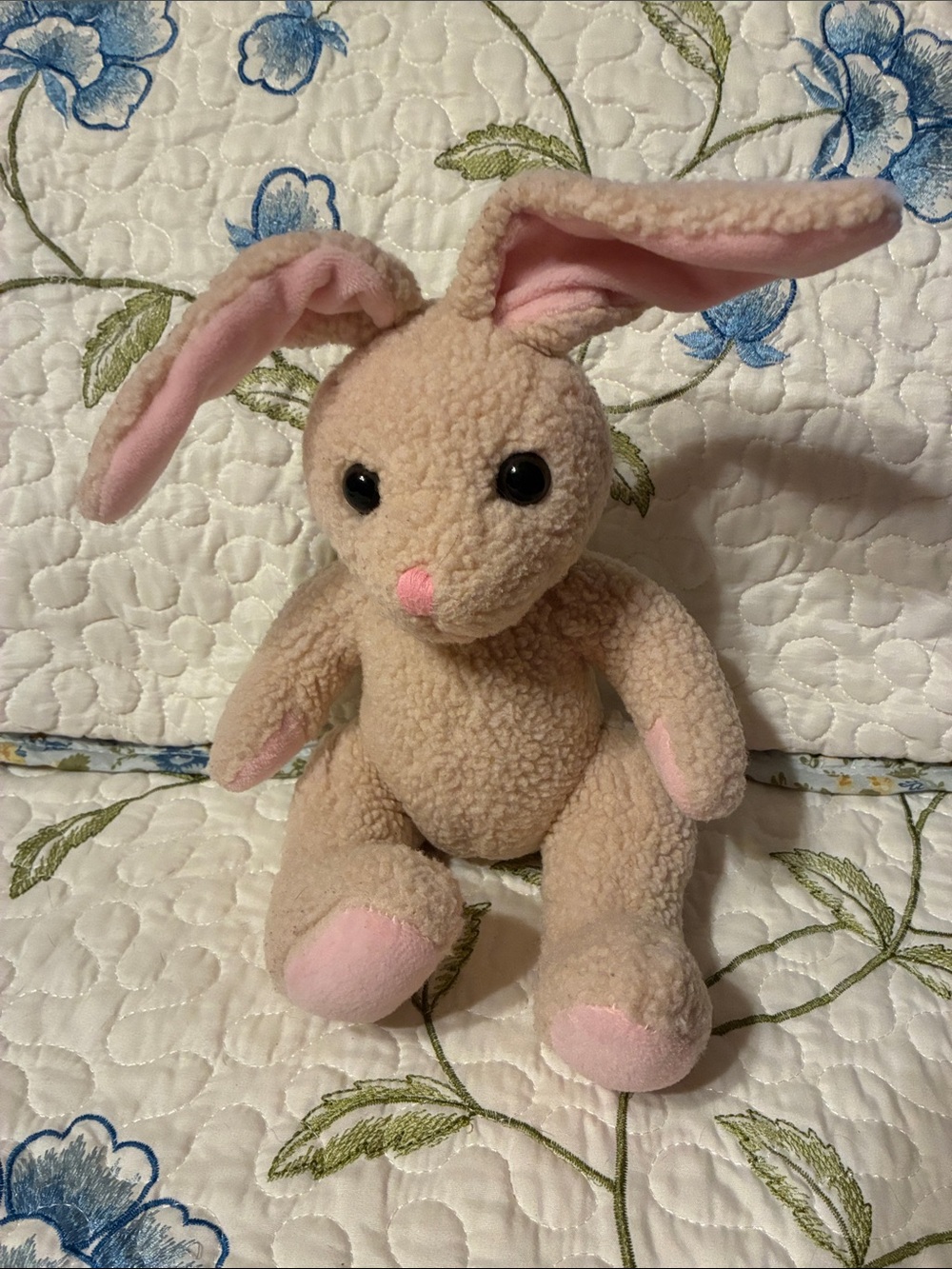 Vintage Pink Bunny Stuffy